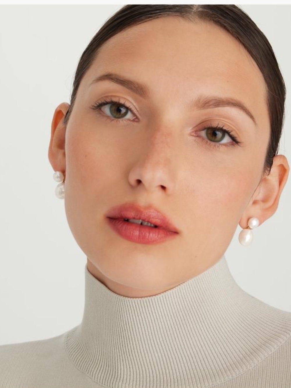 Mejuri Bold Pearl Drop Earrings